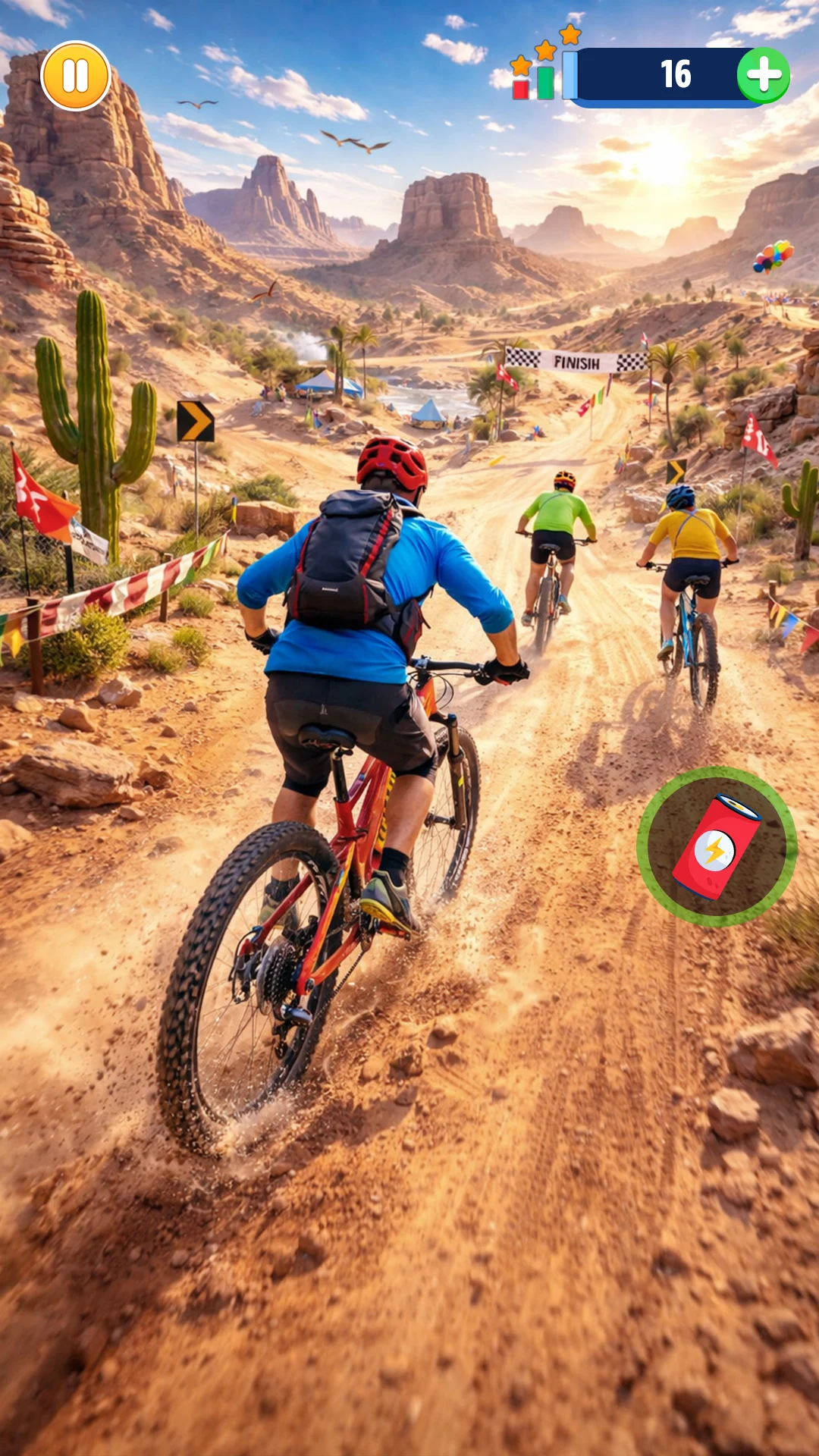 Bmx Bike Race Cycle Stunt Game screenshot